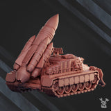 Tabletop Terrain Miniature Automated Missile Launcher "Comrad Freeze" CF-939