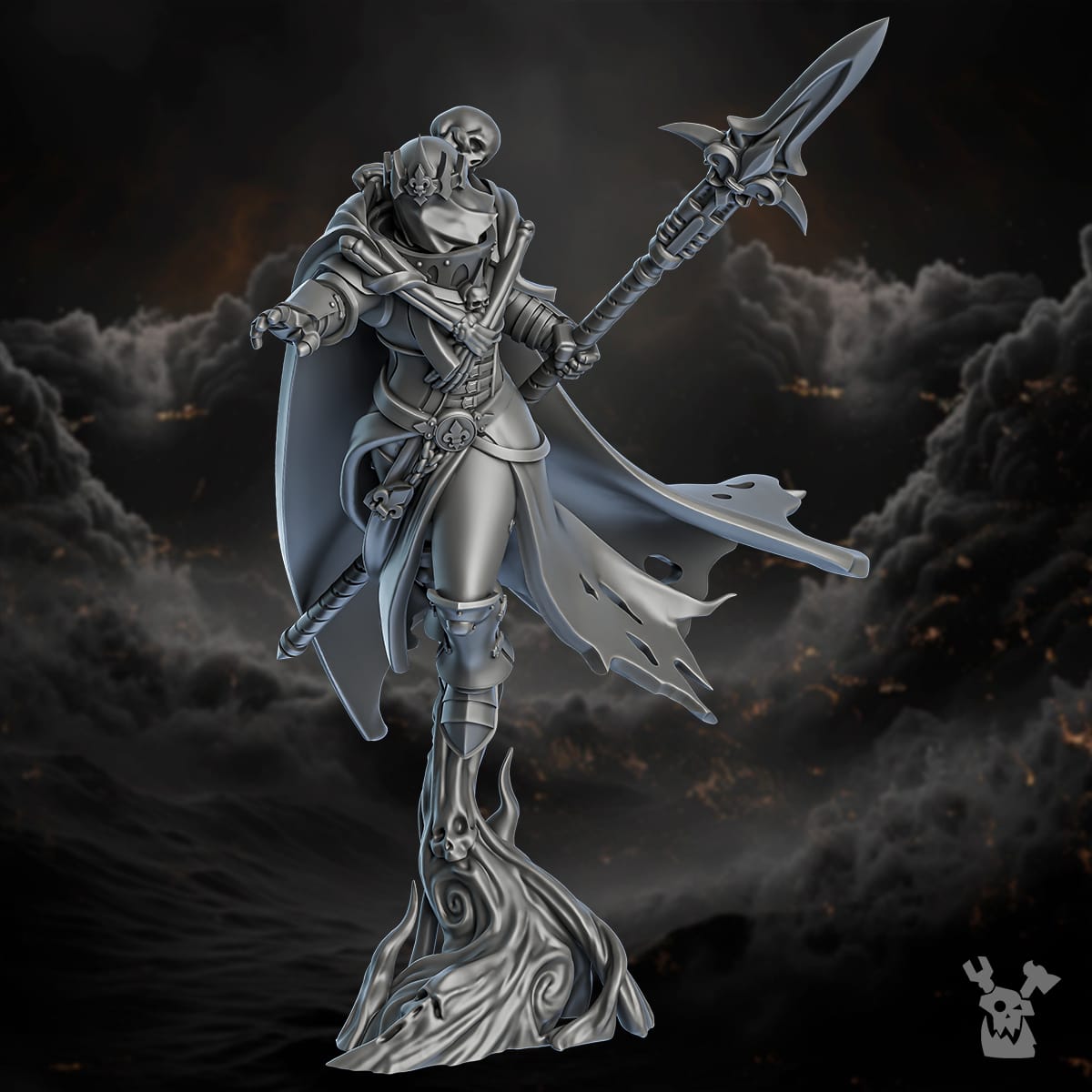 Tabletop Terrain Miniature Avatar of the Mourner