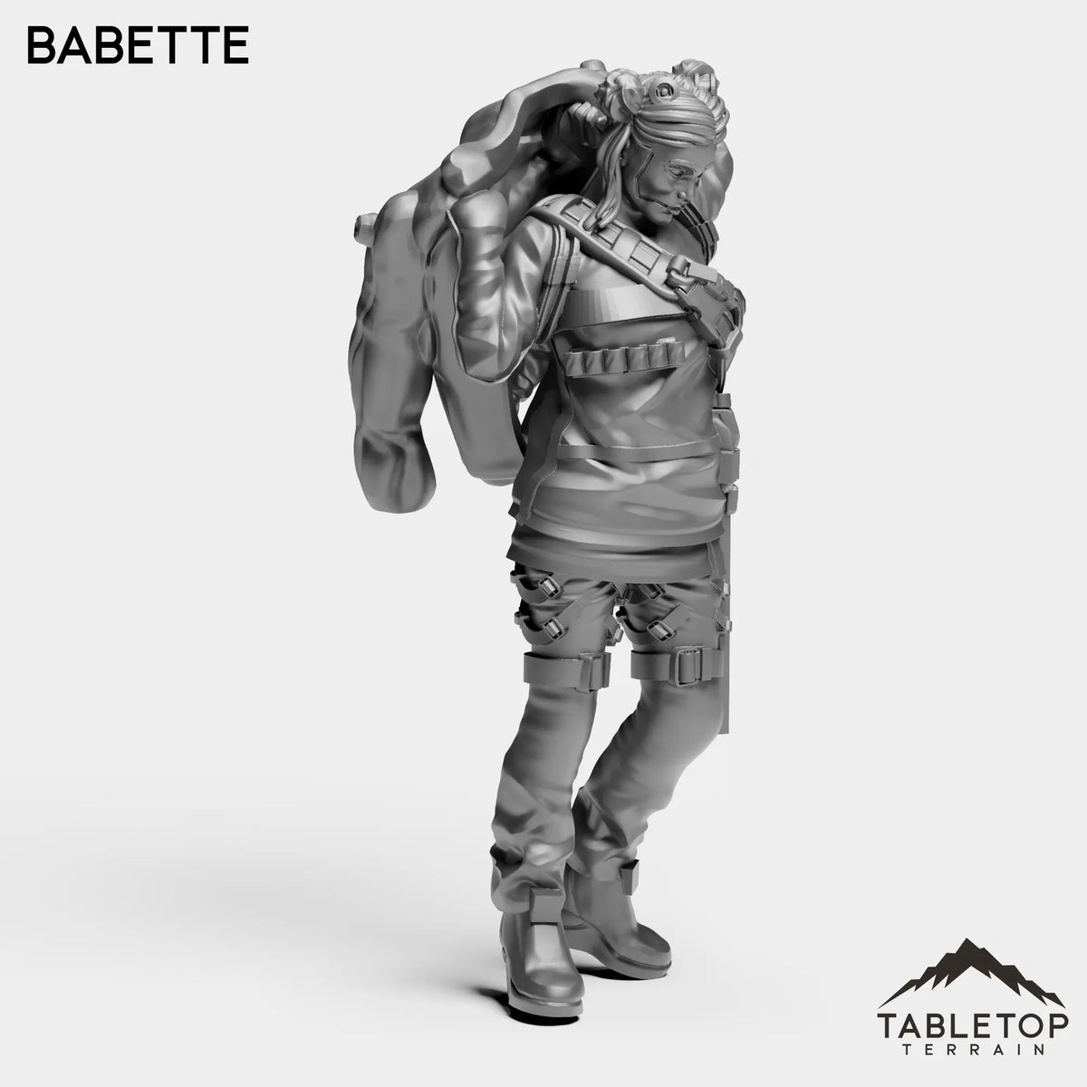 Tabletop Terrain Miniature Babette - Micromachines Corp