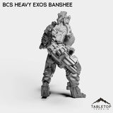 Tabletop Terrain Miniature Banshee MOD 1 - Black Stone Commandos