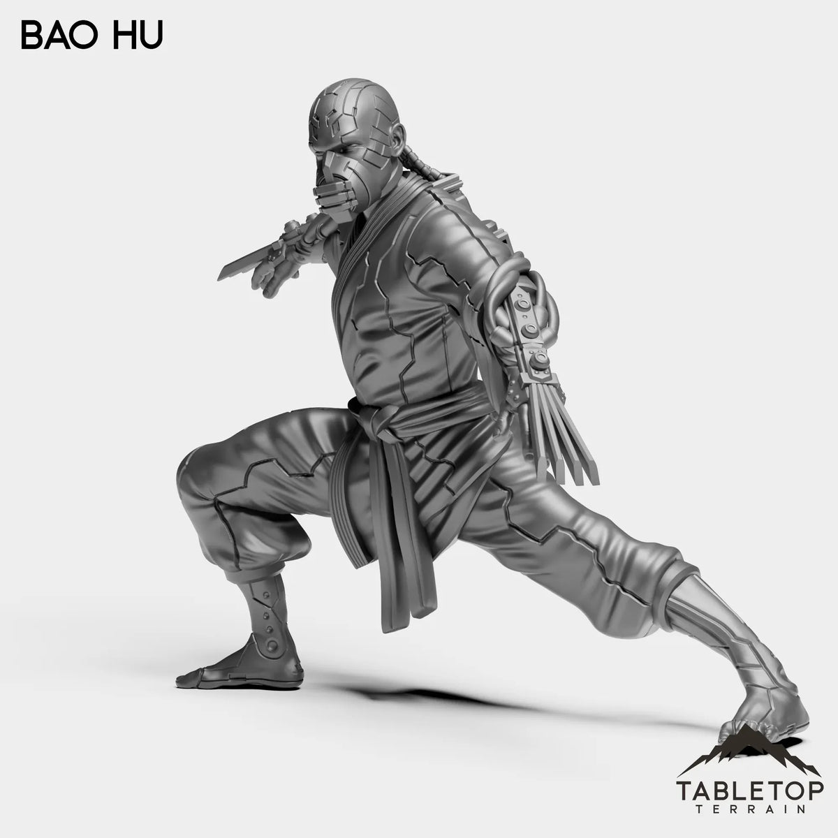 Tabletop Terrain Miniature Bao Hu - Black Lotus Triads