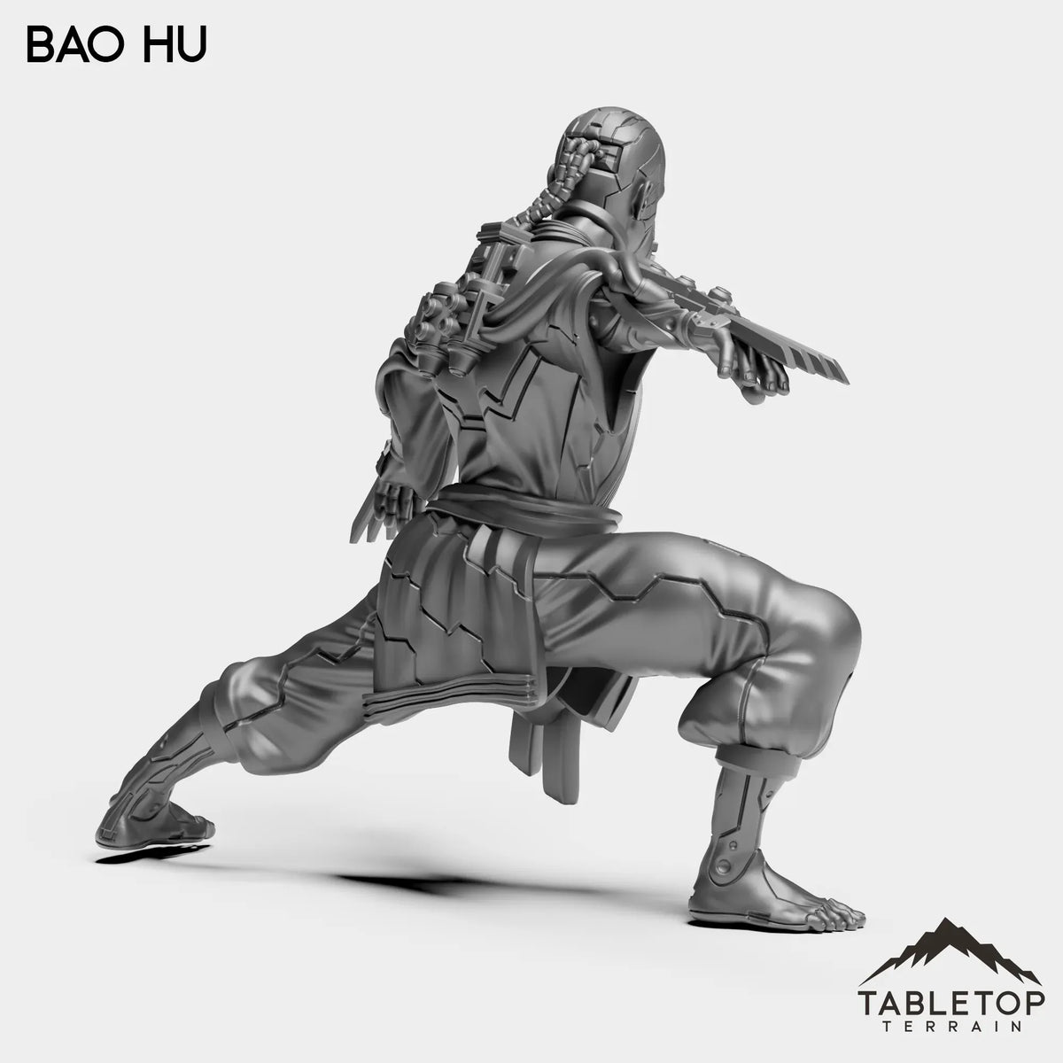 Tabletop Terrain Miniature Bao Hu - Black Lotus Triads