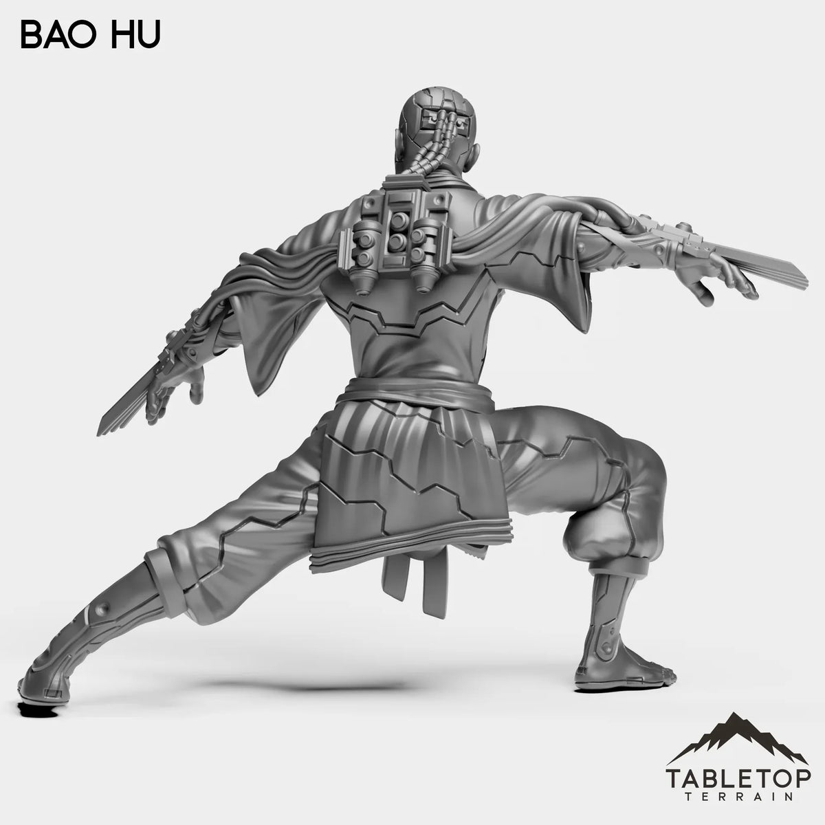 Tabletop Terrain Miniature Bao Hu - Black Lotus Triads