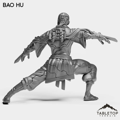 Tabletop Terrain Miniature Bao Hu - Black Lotus Triads