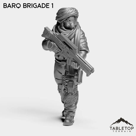 Tabletop Terrain Miniature Barq Brigade 1 Barq Brigade