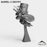 Tabletop Terrain Miniature Barrel-X