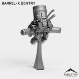 Tabletop Terrain Miniature Barrel-X