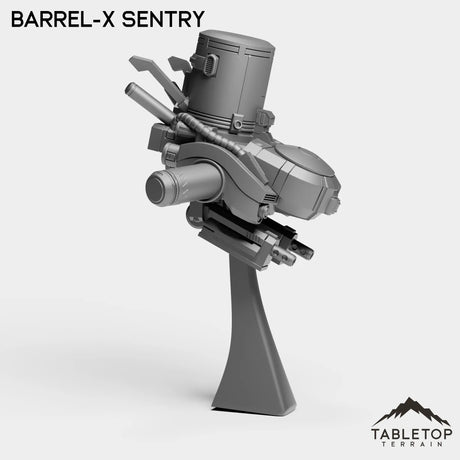 Tabletop Terrain Miniature Barrel-X