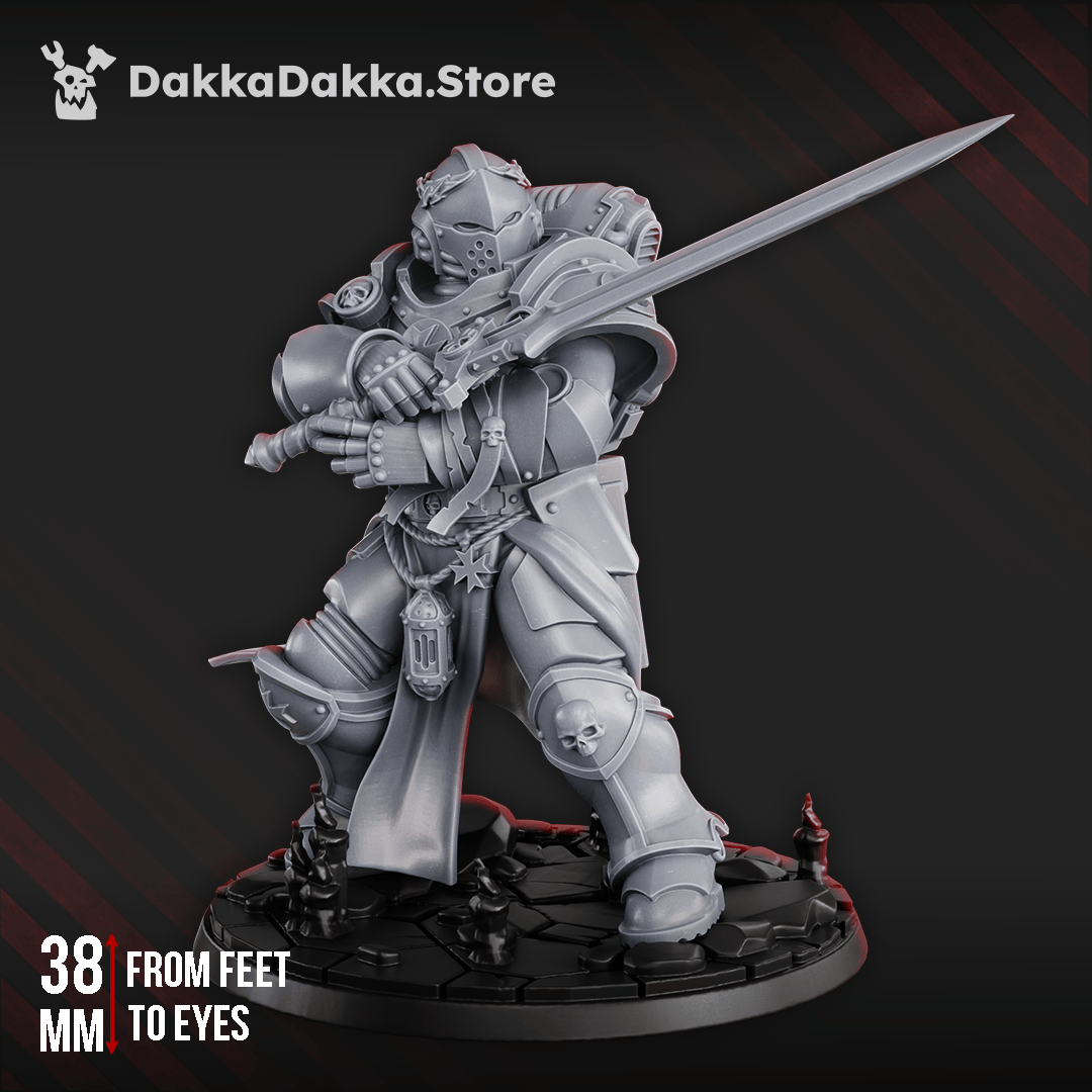 Tabletop Terrain Miniature Battle Brother + painting guide