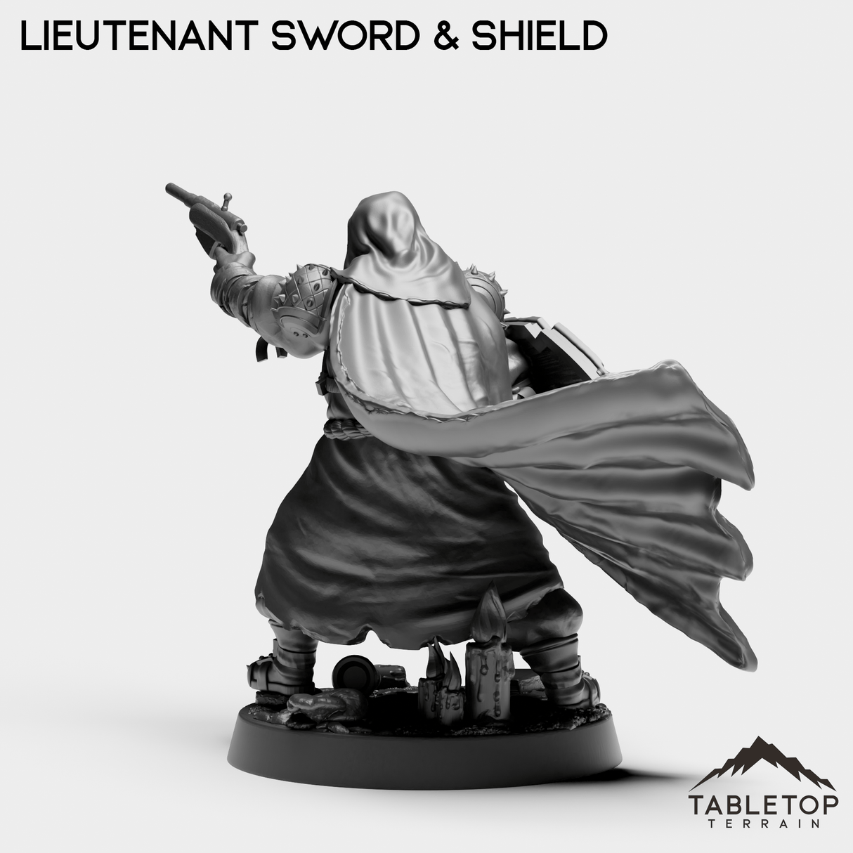 Tabletop Terrain Miniature Battle Captains - Add-ons