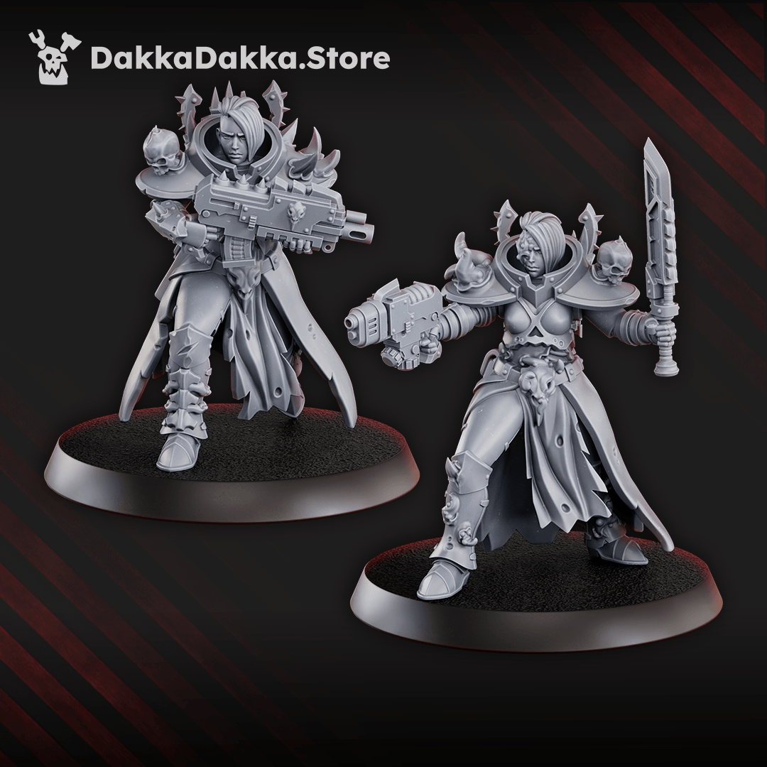 Tabletop Terrain Miniature Battle Witches Squad