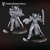 Tabletop Terrain Miniature Battle Witches Squad