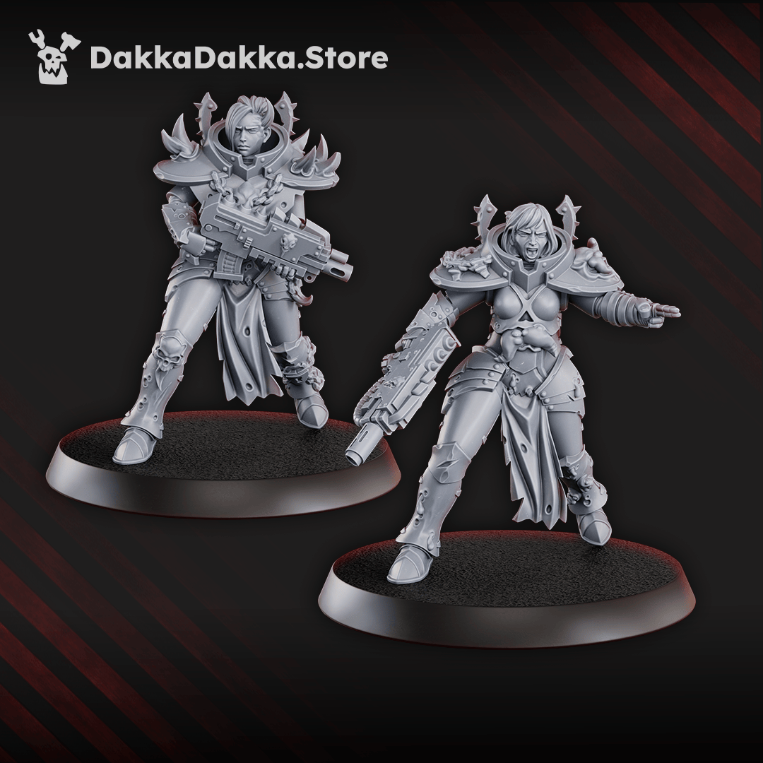 Tabletop Terrain Miniature Battle Witches Squad
