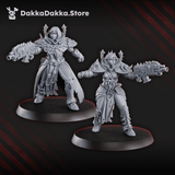 Tabletop Terrain Miniature Battle Witches Squad