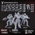 Tabletop Terrain Miniature Battle Witches Squad (build kit)