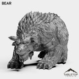 Tabletop Terrain Miniature Bear Minotaur Druid Forms