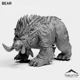 Tabletop Terrain Miniature Bear Troll Druid Forms