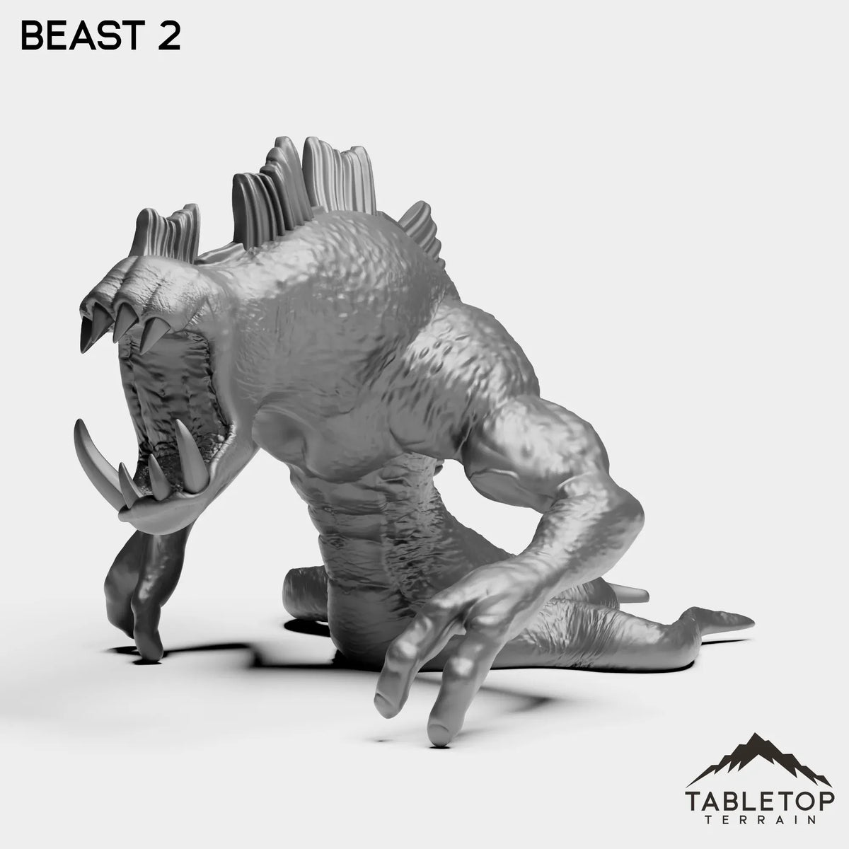 Tabletop Terrain Miniature Beast 2 Greater Flesh Beast