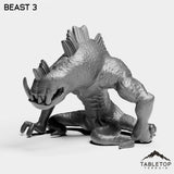 Tabletop Terrain Miniature Beast 3 Greater Flesh Beast