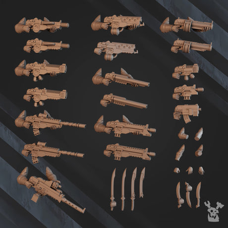 Tabletop Terrain Miniature Bedouin Desert Stalkers (build kit)