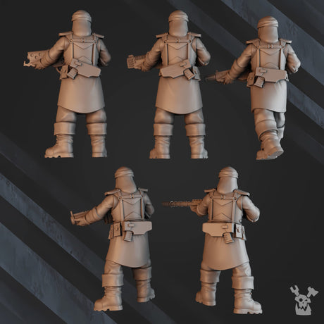 Tabletop Terrain Miniature Bedouin Desert Stalkers x14 (pre-assembled)