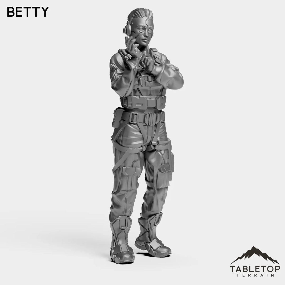 Tabletop Terrain Miniature Betty - Shock Team