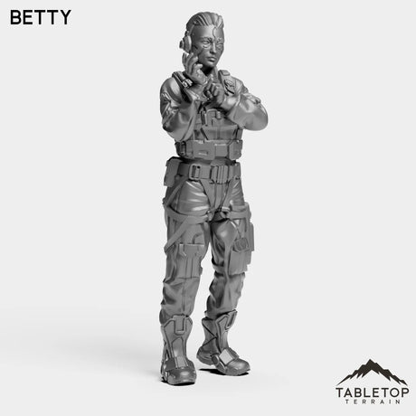Tabletop Terrain Miniature Betty - Shock Team