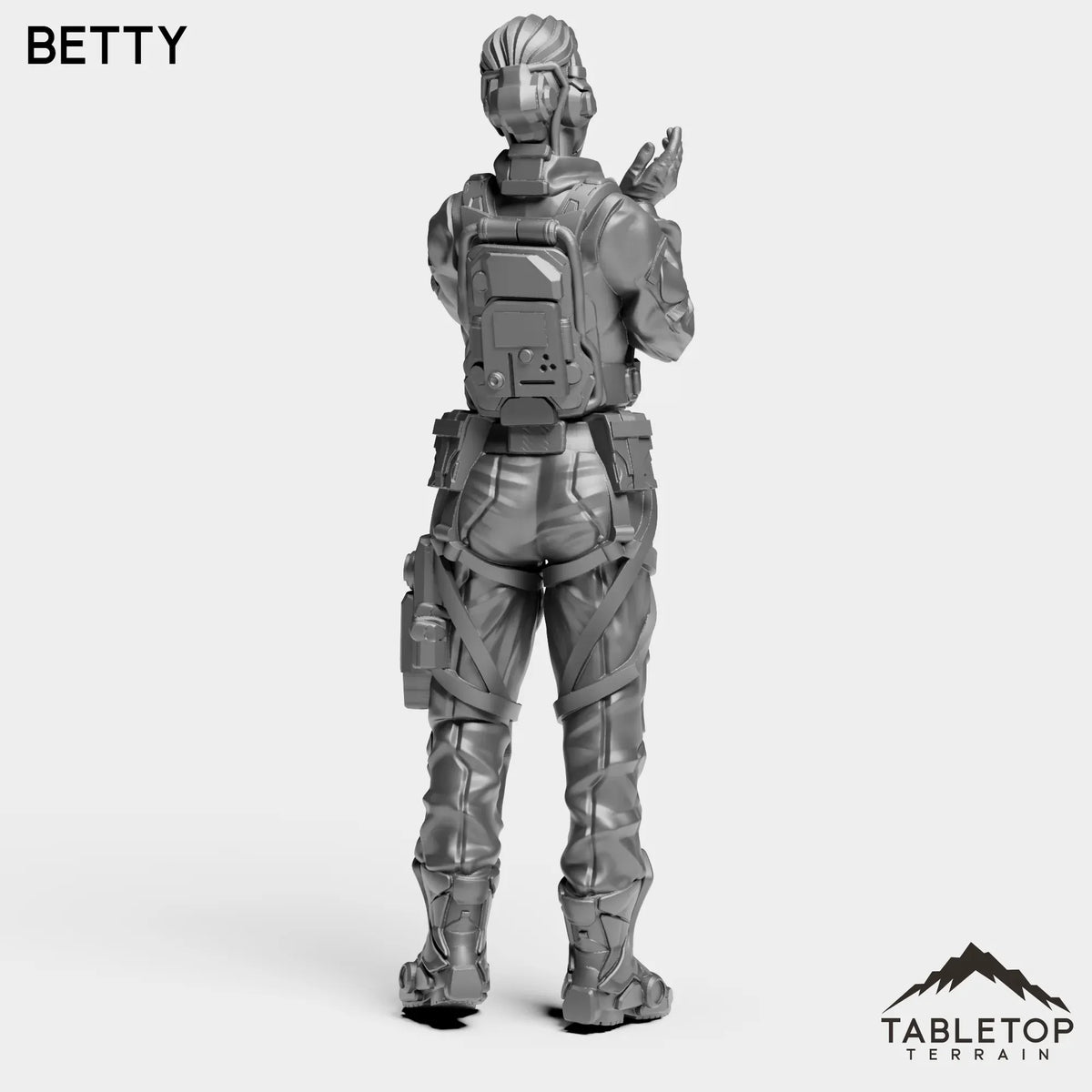 Tabletop Terrain Miniature Betty - Shock Team