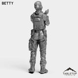 Tabletop Terrain Miniature Betty - Shock Team