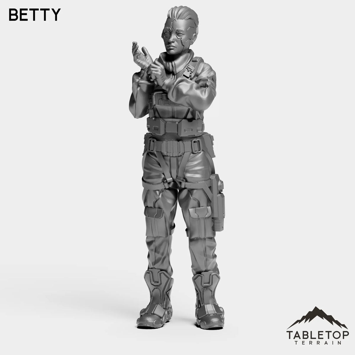 Tabletop Terrain Miniature Betty - Shock Team