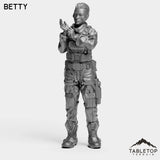 Tabletop Terrain Miniature Betty - Shock Team