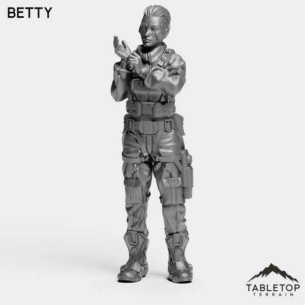 Tabletop Terrain Miniature Betty - Shock Team
