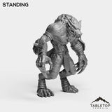 Tabletop Terrain Miniature Big Bad Werewolf