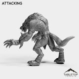 Tabletop Terrain Miniature Big Bad Werewolf