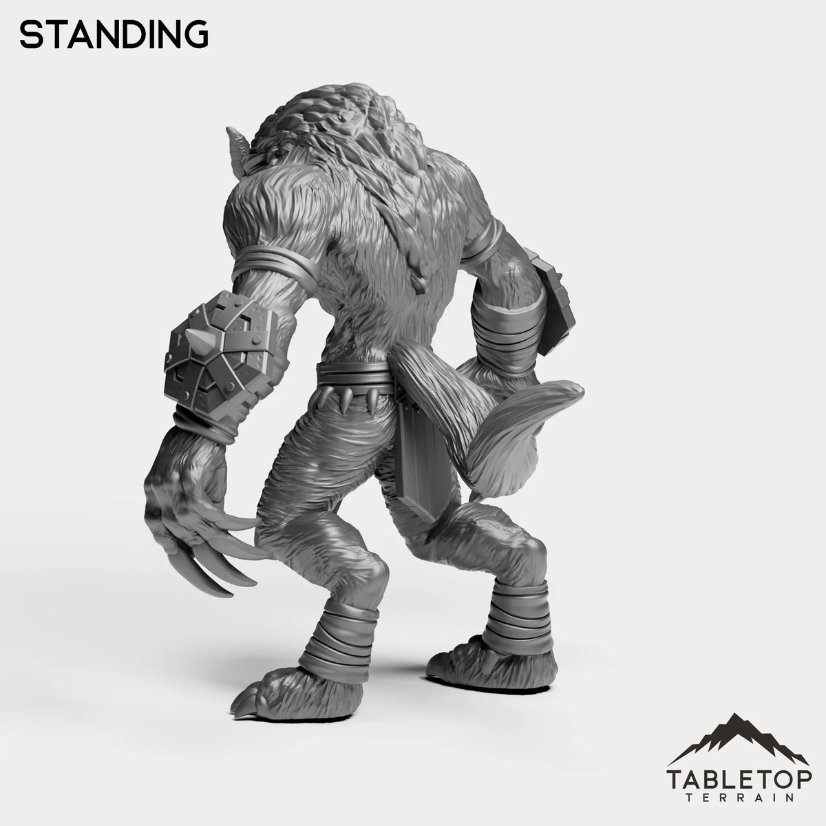 Tabletop Terrain Miniature Big Bad Werewolf