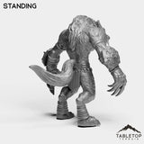 Tabletop Terrain Miniature Big Bad Werewolf