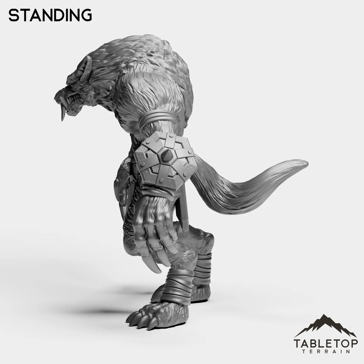 Tabletop Terrain Miniature Big Bad Werewolf