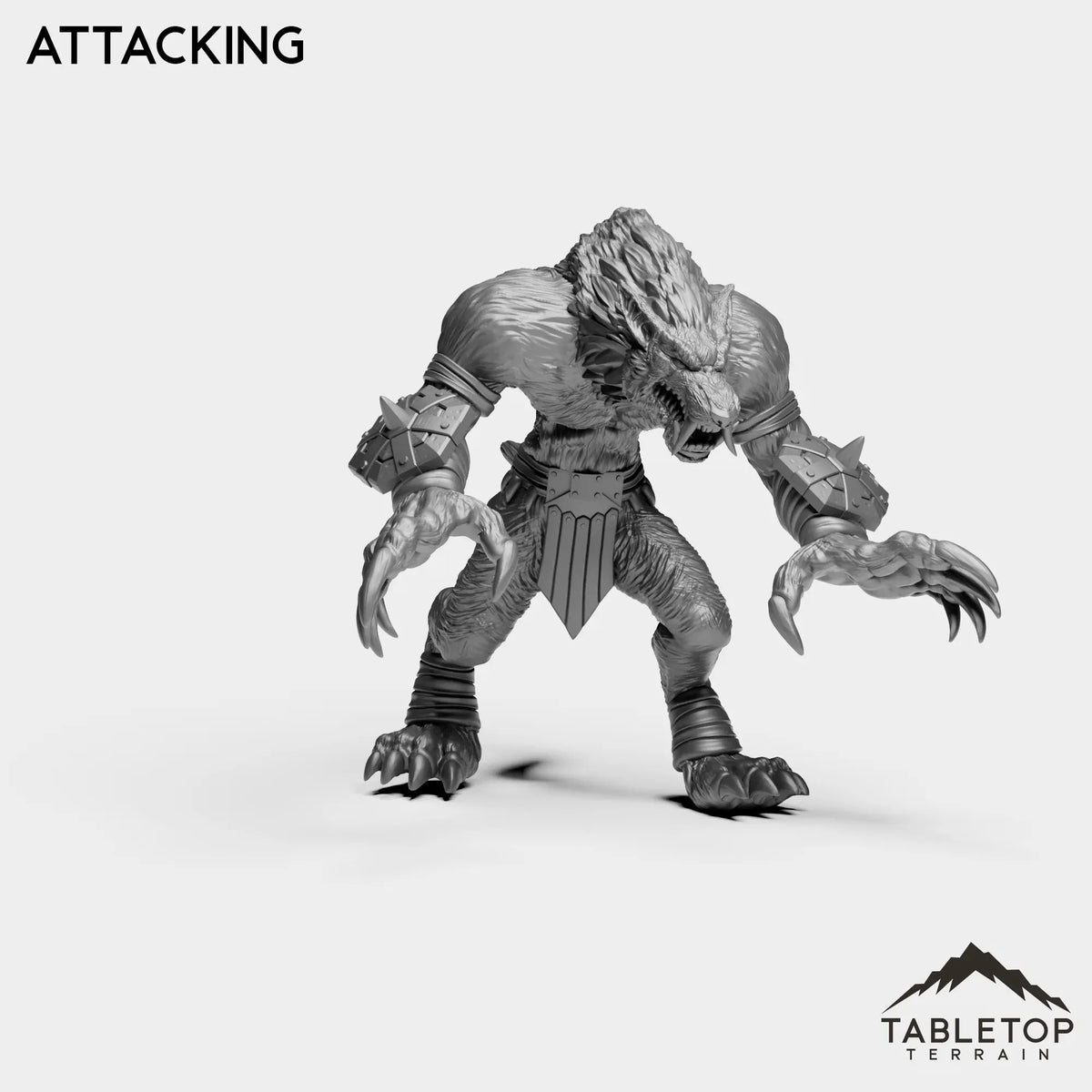 Tabletop Terrain Miniature Big Bad Werewolf