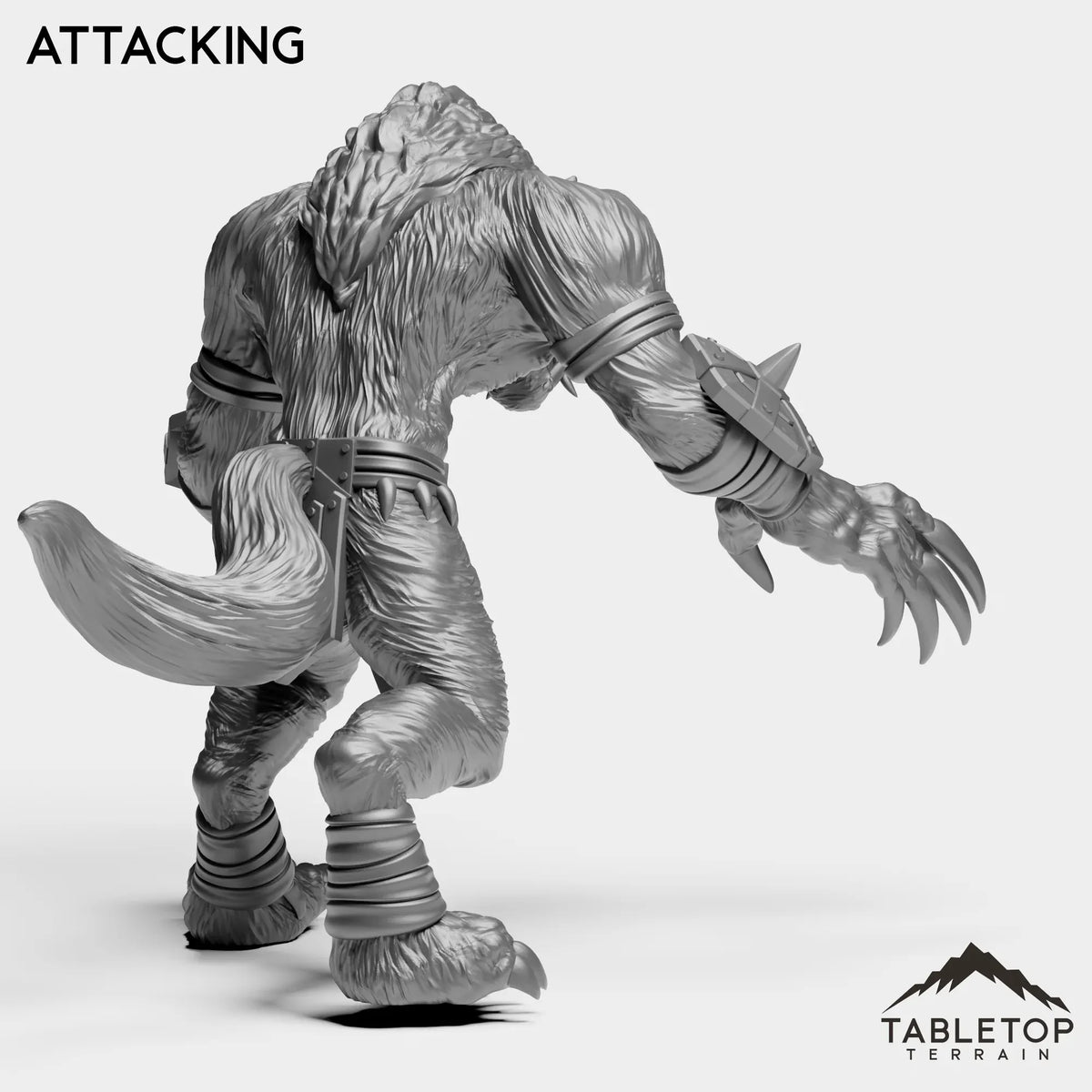 Tabletop Terrain Miniature Big Bad Werewolf