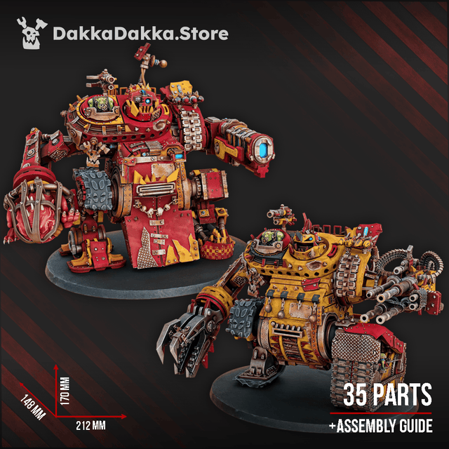 Tabletop Terrain Miniature Big Des'trukta & Big Breaka