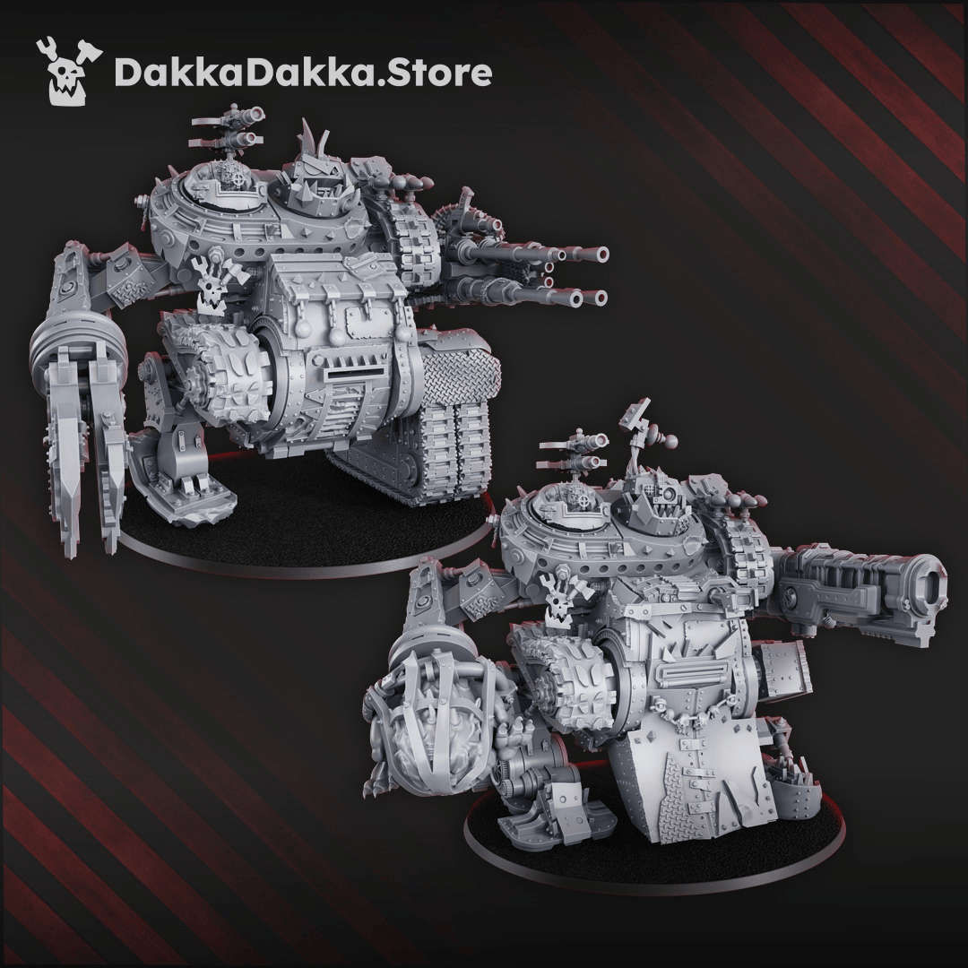 Tabletop Terrain Miniature Big Des'trukta & Big Breaka