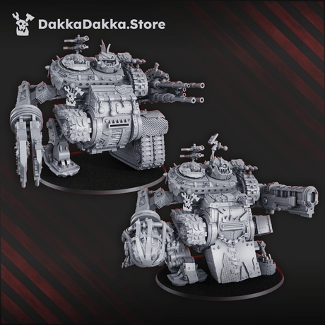Tabletop Terrain Miniature Big Des'trukta & Big Breaka