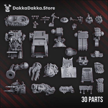 Tabletop Terrain Miniature Big Des'trukta & Big Breaka