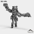 Tabletop Terrain Miniature Big Girl - Onlookers