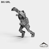 Tabletop Terrain Miniature Big Girl - Onlookers