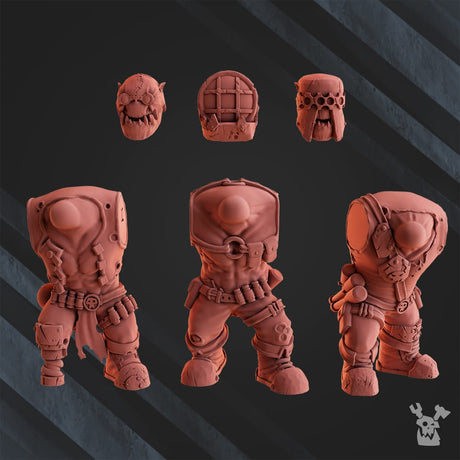 Tabletop Terrain Miniature Big Megashoota Boyz
