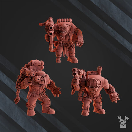 Tabletop Terrain Miniature Big Megashoota Boyz