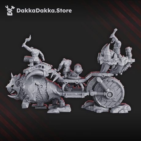 Tabletop Terrain Miniature Big Porkaz Carta