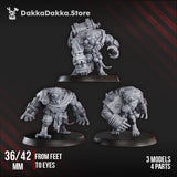 Tabletop Terrain Miniature Big Rat Miners