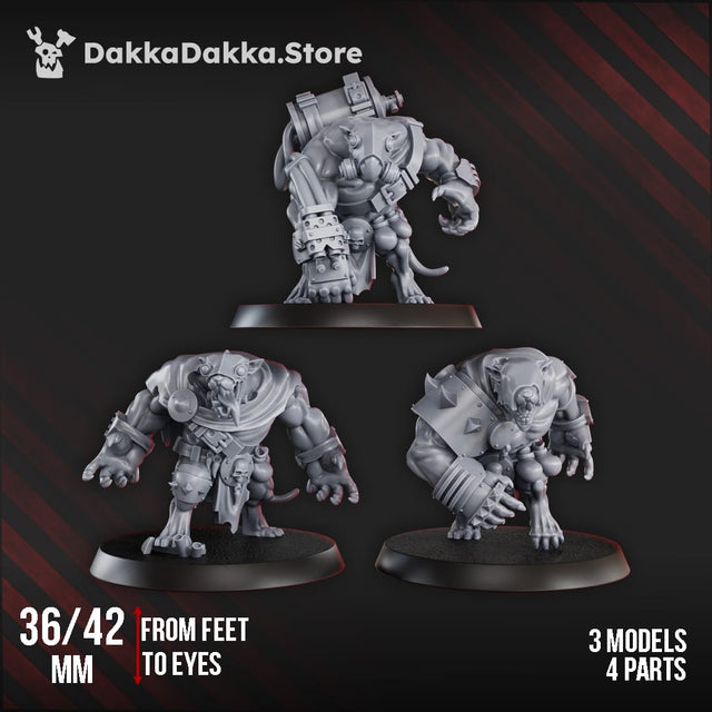 Tabletop Terrain Miniature Big Rat Miners